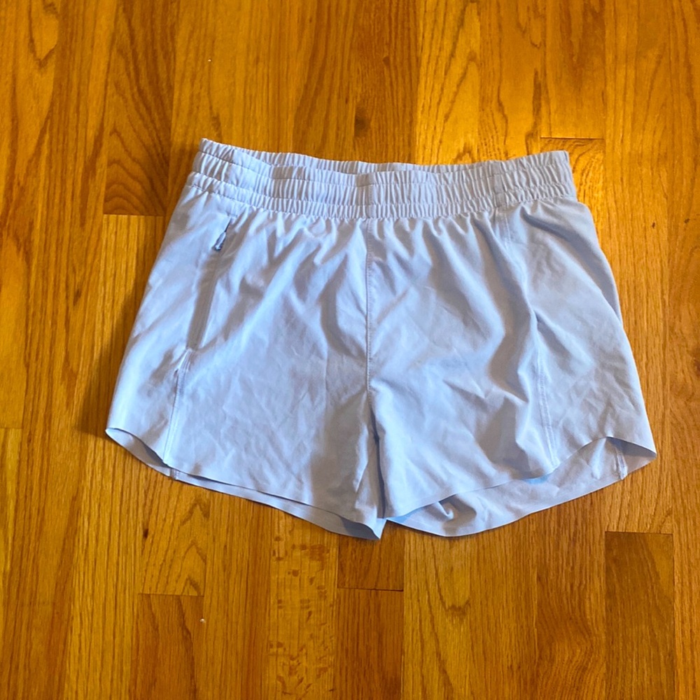 Light blue athleta girl shorts